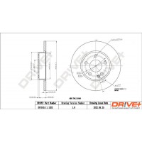 DP1010.11.1203 Dr!ve+ Гальмівний диск