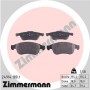 24914.180.1 ZIMMERMANN Комплект гальмівних колодок дисковий гальм