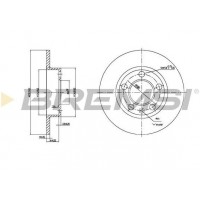 CD6929S BREMSI Гальмівний диск