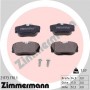21173.170.1 ZIMMERMANN Комплект гальмівних колодок дисковий гальм