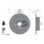 BDS1747 BENDIX Braking Гальмівний диск