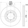 8DD 355 111-731 HELLA PAGID Гальмівний диск
