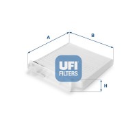 53.104.00 UFI Фільтр повітря у внутрішньому просторі