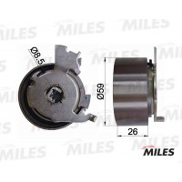 Натяжний ролик ремінь ГРМ MILES AG02062