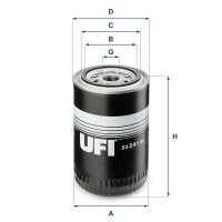 23.241.00 UFI Масляний фільтр