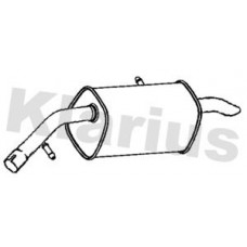 221660 KLARIUS Глушник вихлопних газів кінцевий
