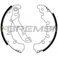 GF0243 BREMSI Комплект гальмівних колодок