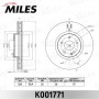 K001771 MILES Гальмівний диск