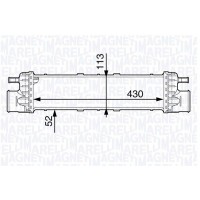 351319202520 MAGNETI MARELLI Интеркулер