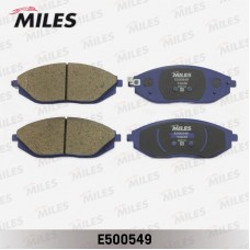 E500549 MILES Комплект гальмівних колодок дисковий гальм