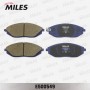 E500549 MILES Комплект гальмівних колодок дисковий гальм