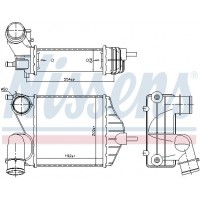 96653 NISSENS Интеркулер