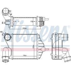 96653 NISSENS Интеркулер