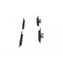 KBP-2043 KAVO PARTS КомплеК т гальмівних колодок, дискове гальмо