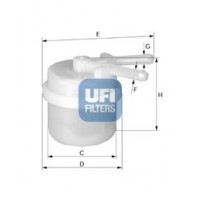 31.006.00 UFI Паливний фільтр