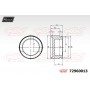 72960013 MAXTECH Поршень корпус скоби гальма