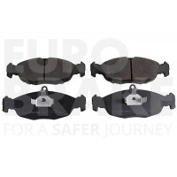5502223609 EUROBRAKE Комплект гальмівних колодок дисковий гальм