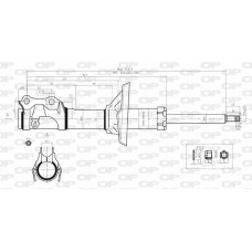 SAB8167.31 OPEN PARTS Амортизатор