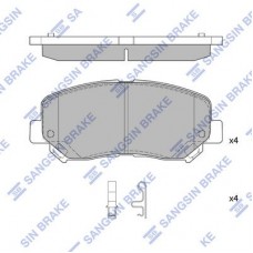 SP4322 Hi-Q Комплект гальмівних колодок дисковий гальм