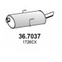 36.7037 ASSO Глушник вихлопних газів кінцевий