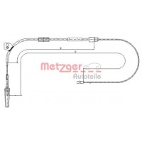 10.9330 METZGER Тросик, cтояночный тормоз