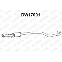 DW17001 VENEPORTE Предглушник вихлопних газів