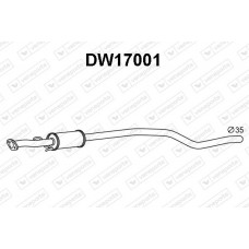 DW17001 VENEPORTE Предглушник вихлопних газів