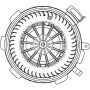 AB 89 000P MAHLE Вентилятор салону