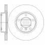 SD5207 Hi-Q Гальмівний диск