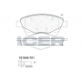 181649-701 ICER Комплект гальмівних колодок дисковий гальм