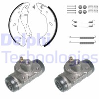 KP1082 DELPHI Комплект гальмівних колодок
