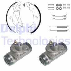 KP1082 DELPHI Комплект гальмівних колодок