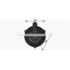 HY8475 AVA QUALITY COOLING Вентилятор салону