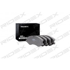 402B0640 RIDEX Комплект гальмівних колодок дисковий гальм