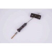 8AS 355 666-651 HELLA PAGID Тросик, cтояночный тормоз