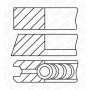 08-451400-10 GOETZE ENGINE Комплект поршневих кілець