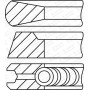 08-447600-00 GOETZE ENGINE Комплект поршневих кілець
