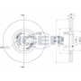 78BD5017-2 ICER Гальмівний диск