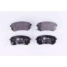 8DB 355 006-581 HELLA PAGID Комплект гальмівних колодок дисковий гальм