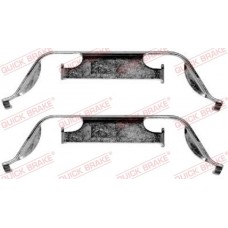 109-1222 QUICK BRAKE Комплектуючі колодки дискового гальма