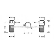 AID303 AVA QUALITY COOLING Осушувач кондиціонера