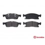 P 37 015 BREMBO Комплект гальмівних колодок дисковий гальм