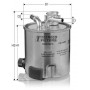 GS10395 TECNECO FILTERS Паливний фільтр