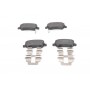 0 986 494 654 BOSCH Комплект гальмівних колодок дисковий гальм