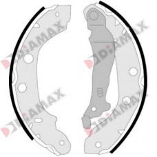 N01017 DIAMAX Комплект гальмівних колодок