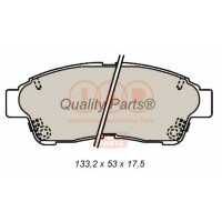 704-17092 IAP QUALITY PARTS КомплеК т гальмівних колодок, дискове гальмо