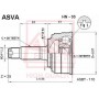 HN-33 ASVA Шарнирный комплект, Привідний вал