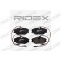 402B0175 RIDEX Комплект гальмівних колодок дисковий гальм
