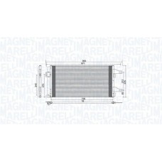 350203761000 MAGNETI MARELLI Конденсатор кондиціонера