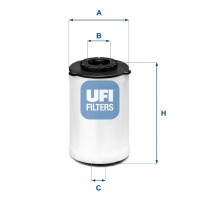 26.H2O.03 UFI Паливний фільтр